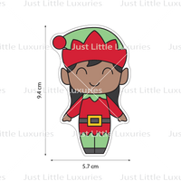 Girl Elf Layered Cookie Cutter