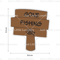 Gone Fishing Layered Cookie Cutter