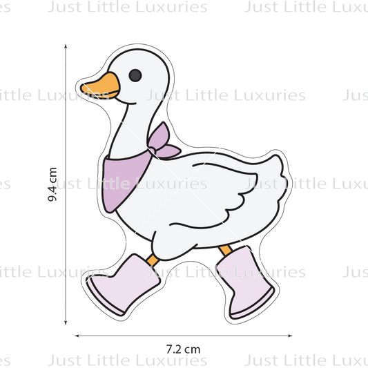 Goose with Bandana Cookie Cutter | Silly Goose
