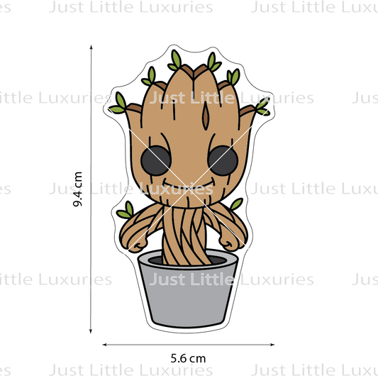 Groot Cookie Cutter