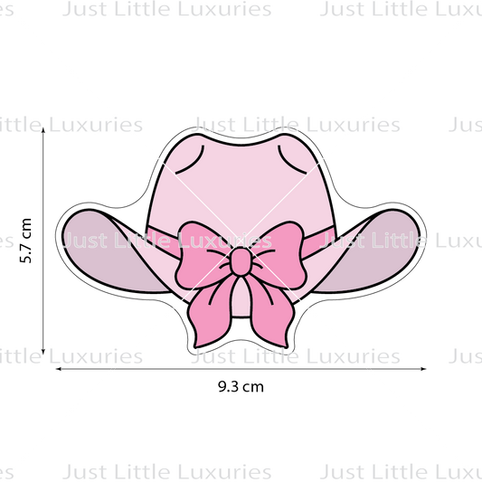 Pink Pony Club - Cowgirl Hat Cookie Cutter