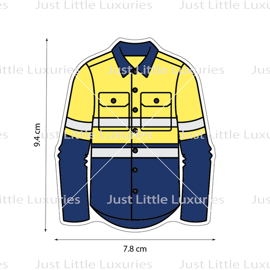 Hi Vis Shirt Cookie Cutter