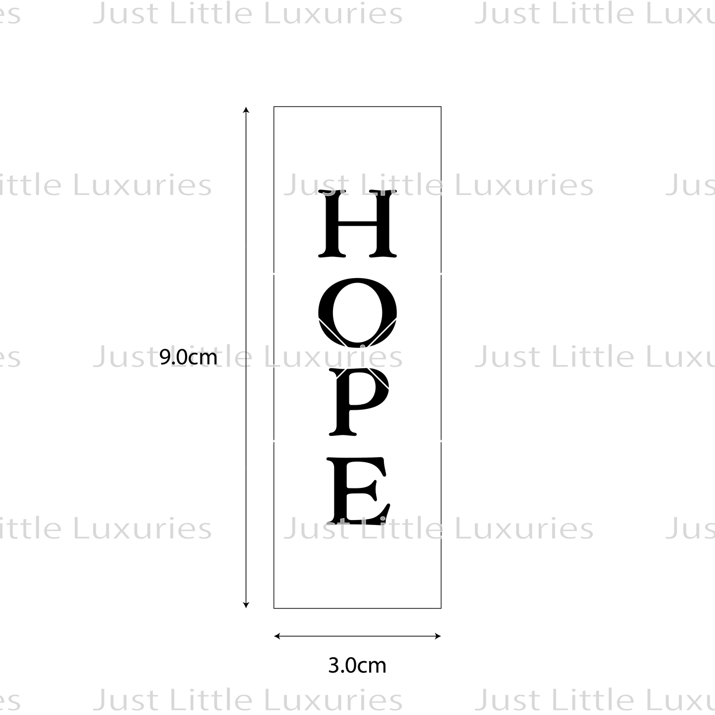 Hope Cookie Stick Cutter and Stamp Set (DIGITAL DOWNLOAD)