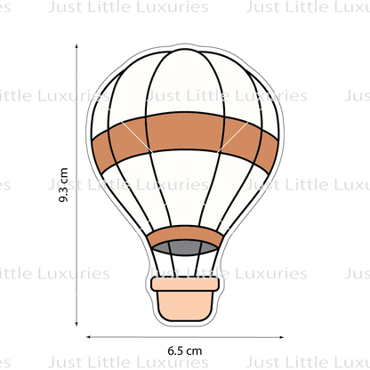 Hot Air Balloon Cookie Cutter (STL - Digital Download)