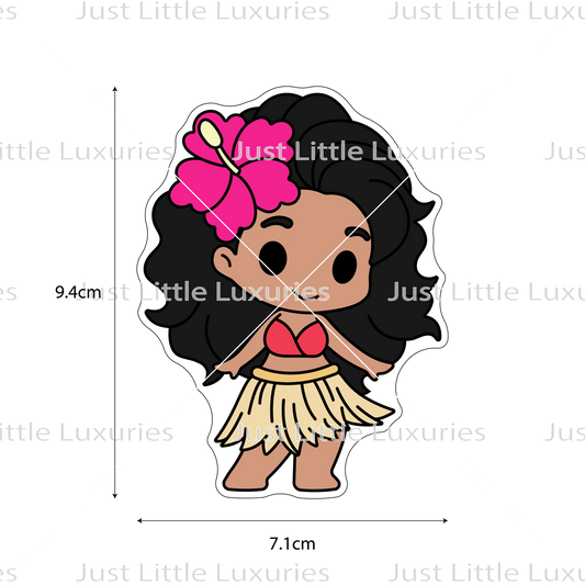 Hula Girl Cookie Cutter