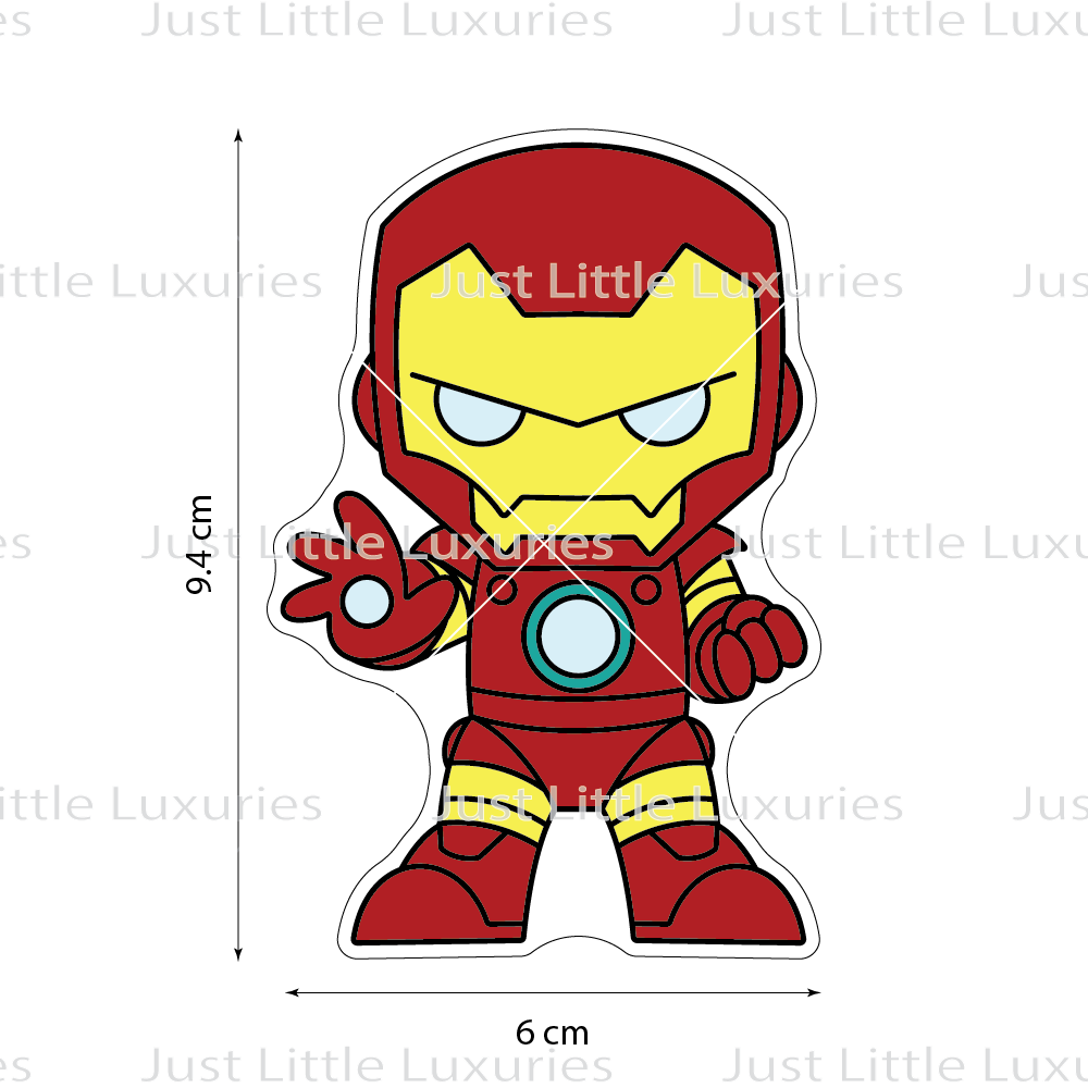 Iron Man Cookie Cutter