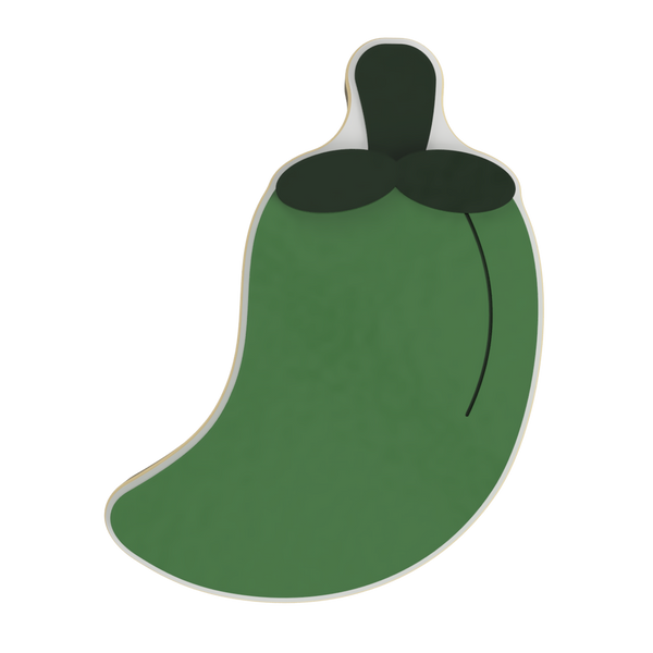 Jalapeno Layered Cookie Cutter