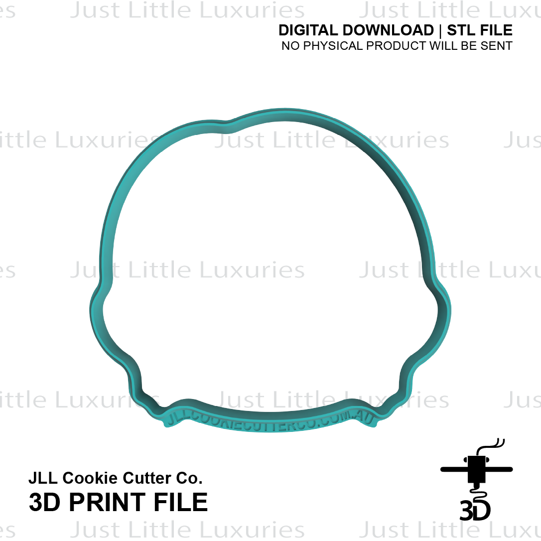 Jinu Face Cookie Cutter (STL - Digital Download)