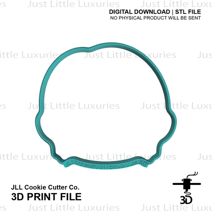 Jinu Face Cookie Cutter (STL - Digital Download)