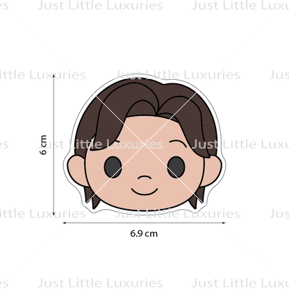 Jinu Face Cookie Cutter (STL - Digital Download)