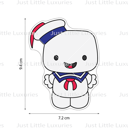 Kawaii Marshmallow Man Cookie Cutter