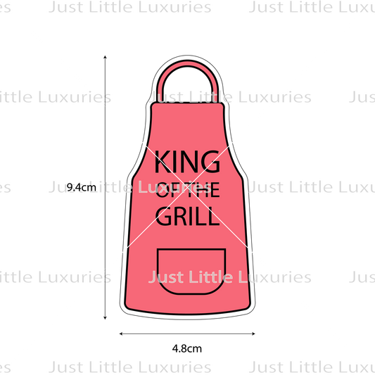 "King of the Grill" Cookie Cutter