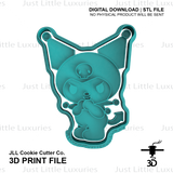 Kuromi Cookie Cutter and Embosser (DIGITAL DOWNLOAD)