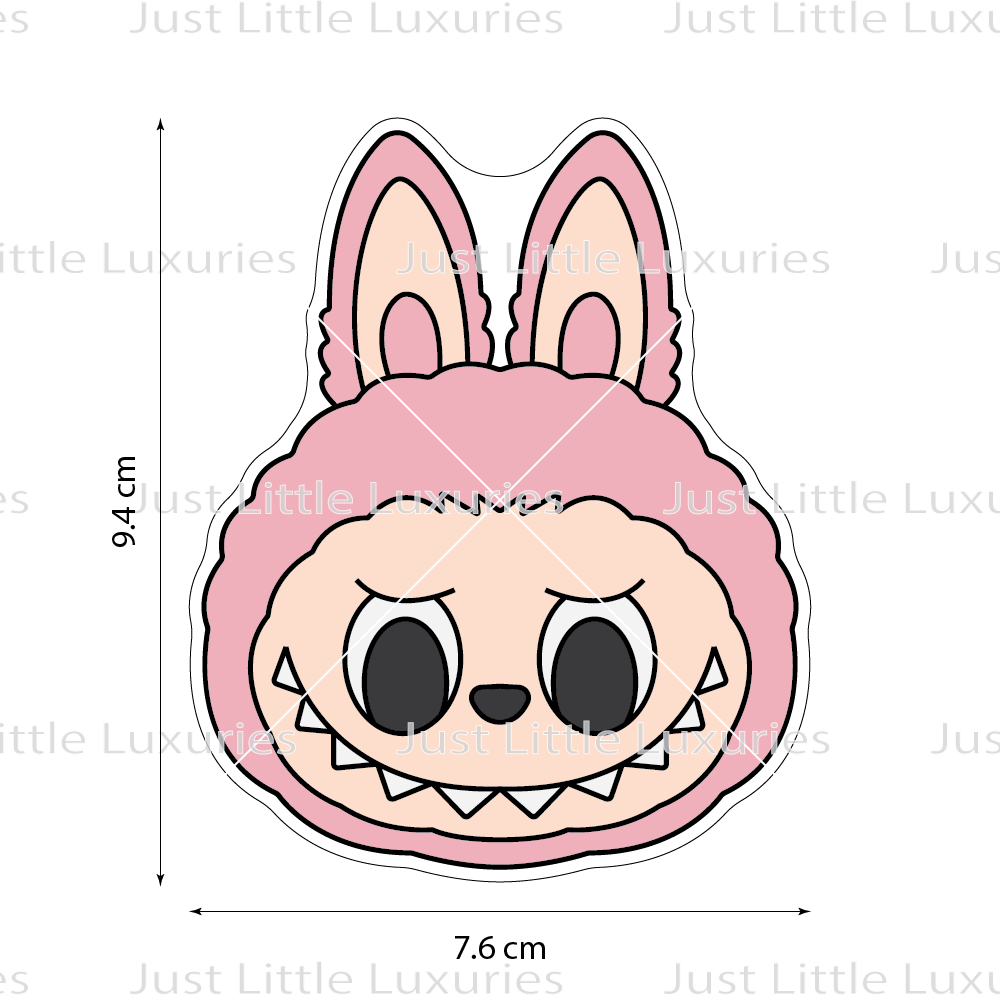 Labubu Face Cookie Cutter Just Little Luxuries labubu-face-cookie-cutter-just-little-luxuries
