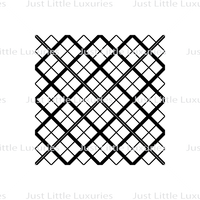 Lattice Crosshatch (Light) Pattern Debosser