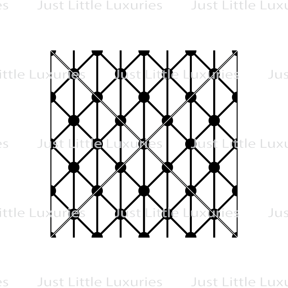 Lattice Crosswork (Light) Pattern Debosser – Just Little Luxuries