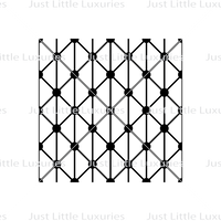 Lattice Crosswork (Light) Pattern Debosser