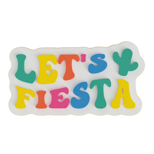 "Let's Fiesta" Layered Cookie Cutter