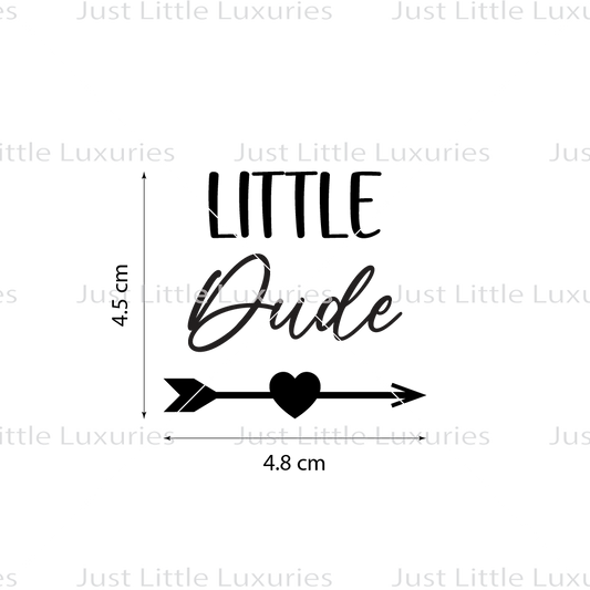 Little Dude Cookie Stamp