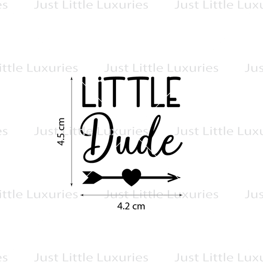 Little Dude (2) Cookie Stamp