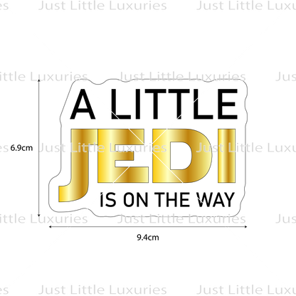 "Little Jedi" Cookie Cutter (STL - Digital Download)