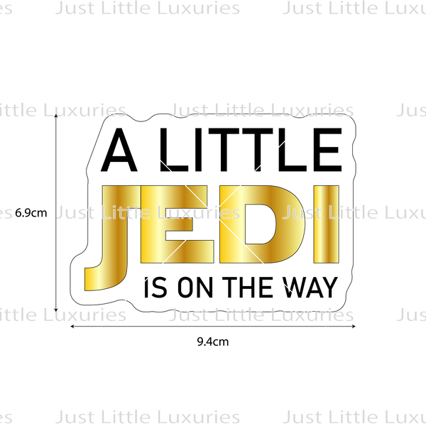 "Little Jedi" Cookie Cutter