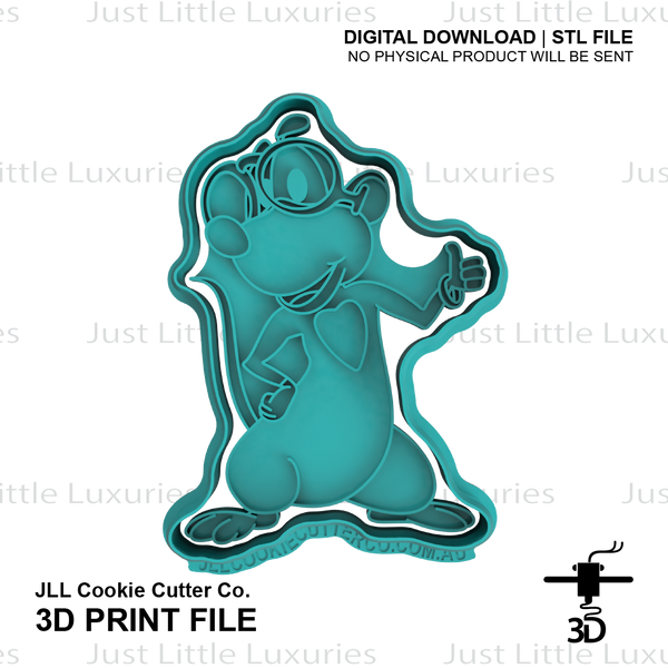 Loola Cookie Cutter and Embosser (DIGITAL DOWNLOAD)