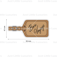 Luggage Tag Cookie Cutter