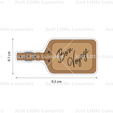 Luggage Tag Layered Cookie Cutter