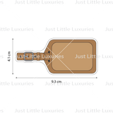 Luggage Tag Layered Cookie Cutter