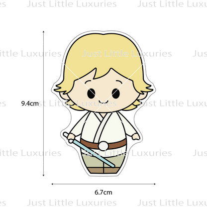 Luke Cookie Cutter (STL - Digital Download)