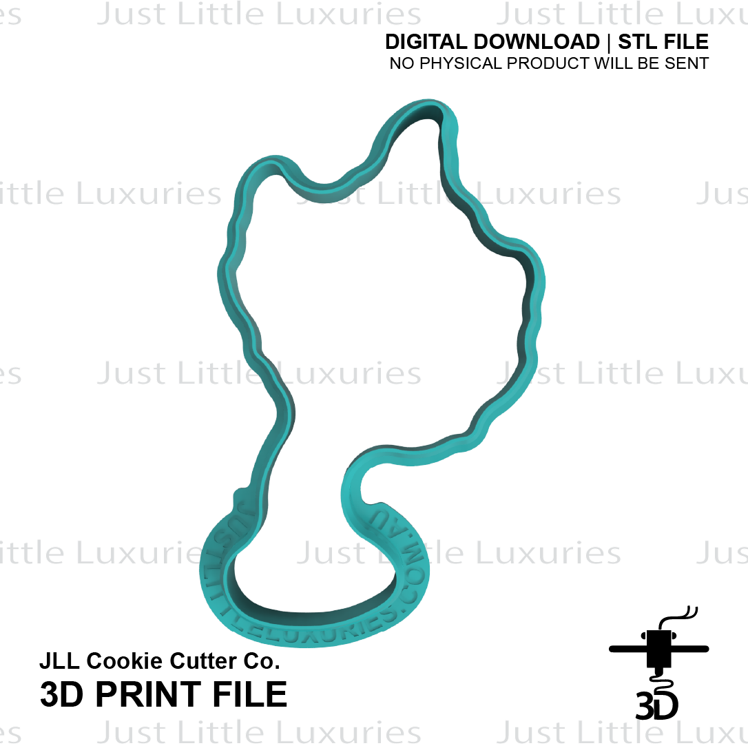 Lumiere Cookie Cutter (STL - Digital Download)