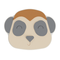 Meerkat Face Layered Cookie Cutter