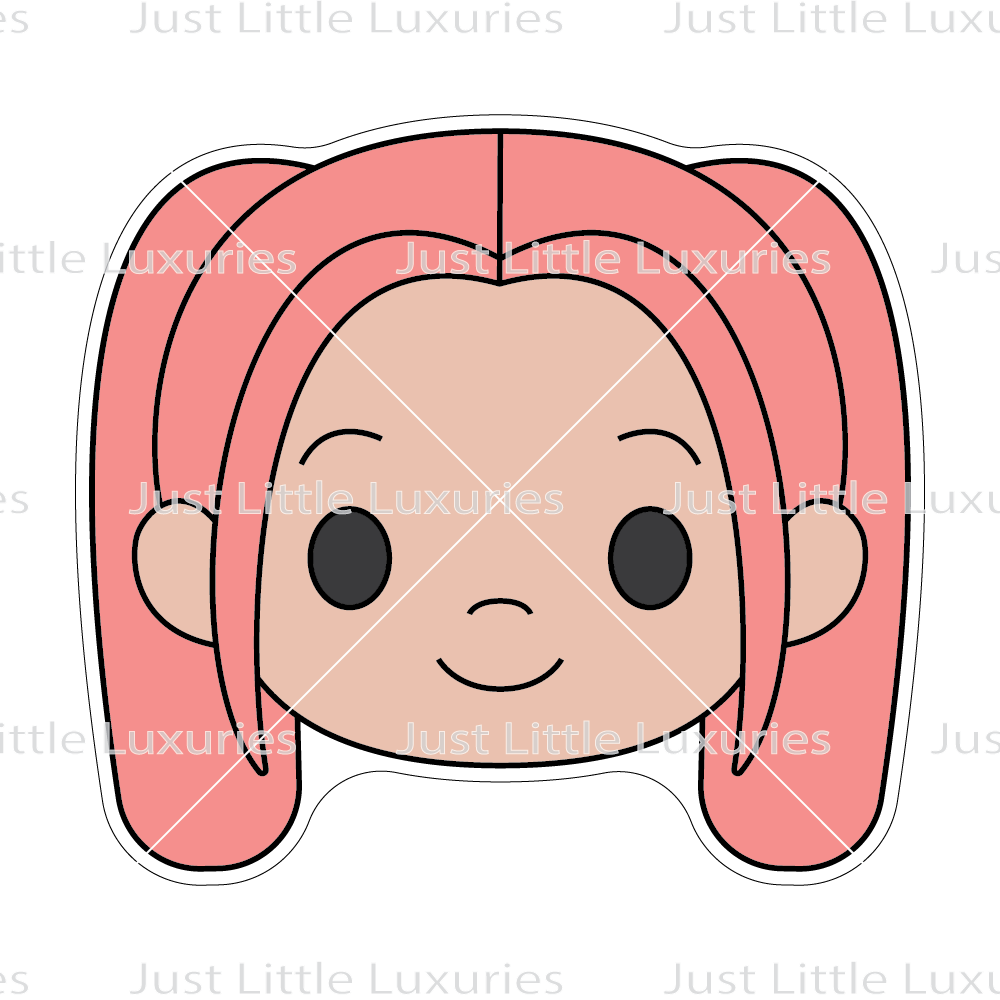 Mira Face Cookie Cutter (STL - Digital Download)