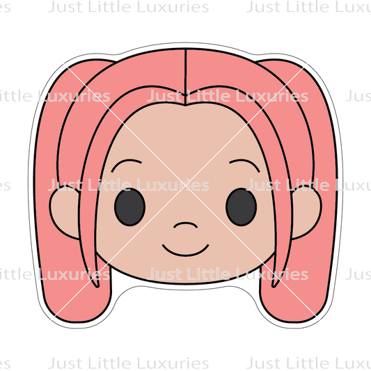 Mira Face Cookie Cutter