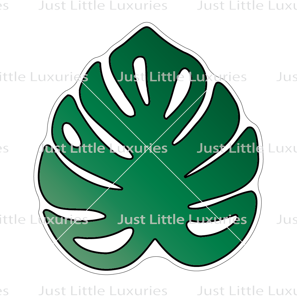 Monstera Leaf Cookie Cutter