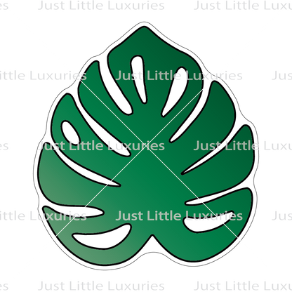 Monstera Leaf Cookie Cutter