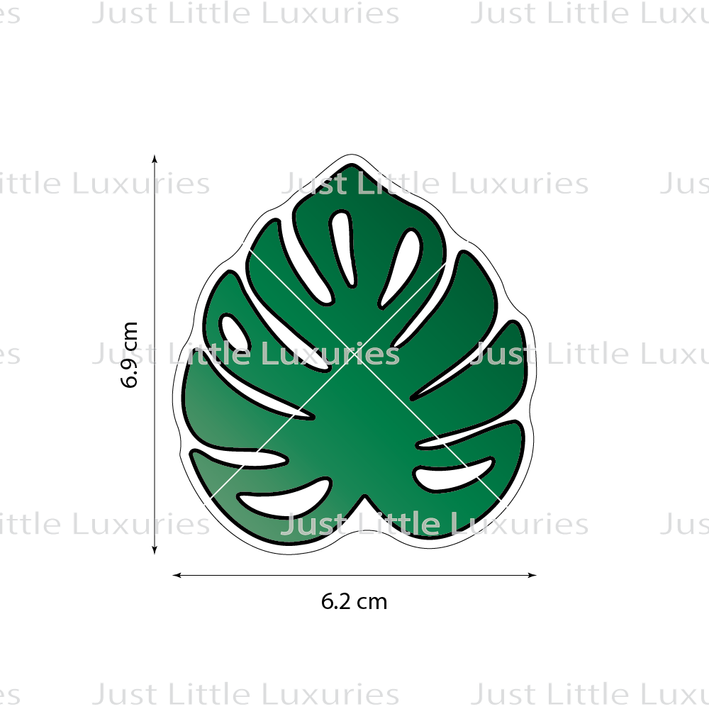 Monstera Leaf Cookie Cutter