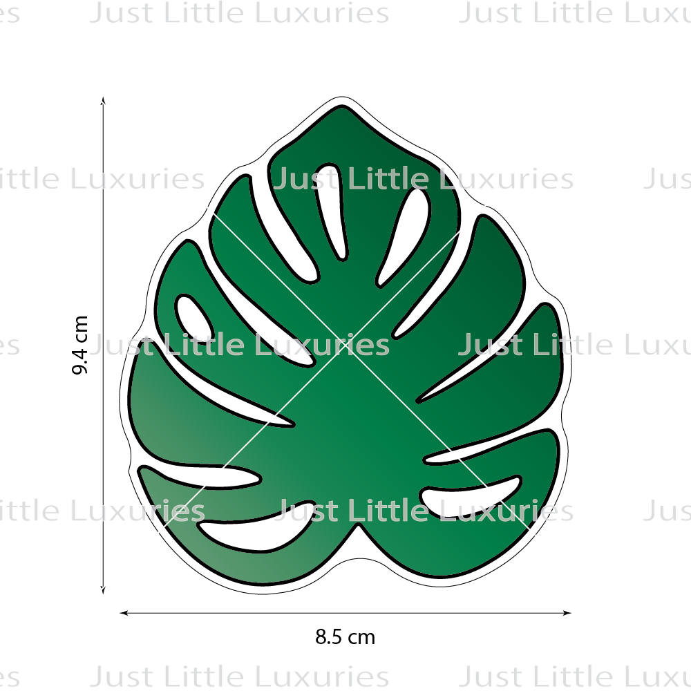 Monstera Leaf Cookie Cutter