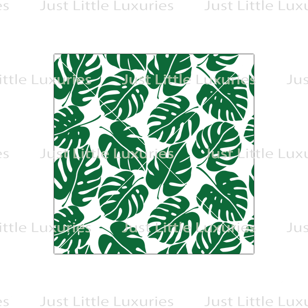 Monstera Leaf Pattern Debosser