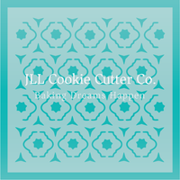 Moroccan Pattern Cookie Stencil