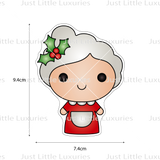 Kawaii Christmas - Mrs Claus Cookie Cutter