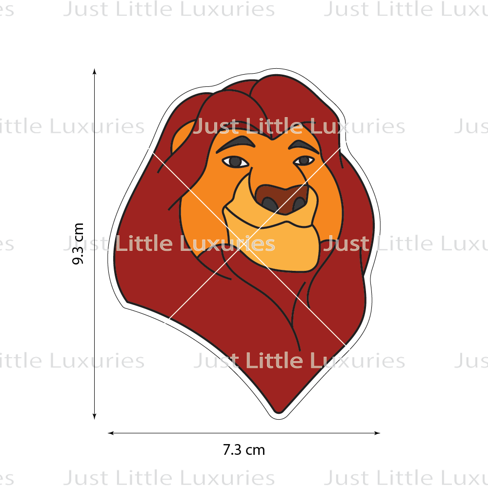 Mufasa Face Cookie Cutter