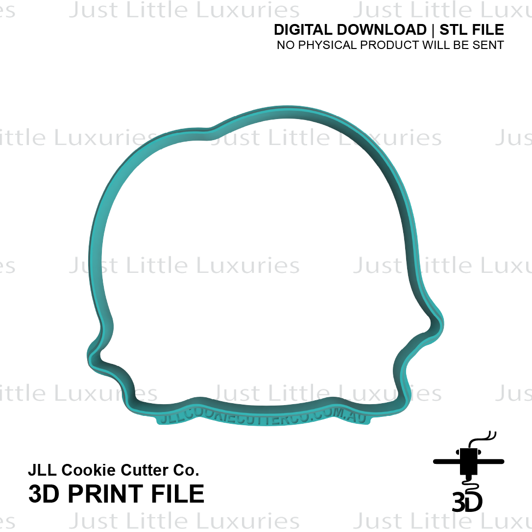 Mystery Face Cookie Cutter (STL - Digital Download)