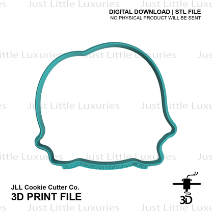 Mystery Face Cookie Cutter (STL - Digital Download)