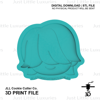 Mystery Face Cookie Cutter (STL - Digital Download)