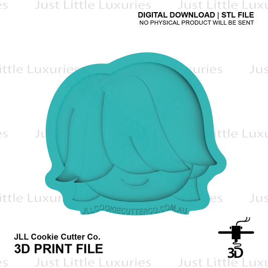 Mystery Face Cookie Cutter (STL - Digital Download)