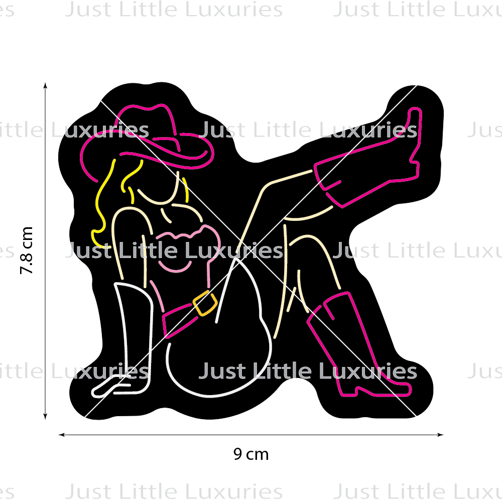 Pink Pony Club - Neon Girl Cookie Cutter