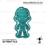 Neymar Jr Cookie Cutter and Embosser (DIGITAL DOWNLOAD)