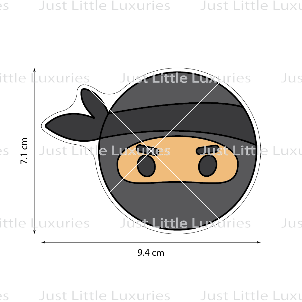 Ninja Face Cookie Cutter